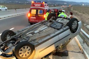 Prima butona telefonul, a doua s-a speriat