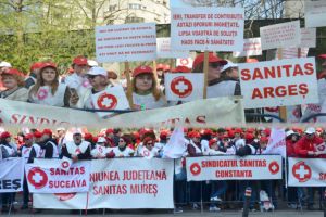 Sanitas Gorj a pichetat Ministerul Muncii şi Justiţiei Sociale