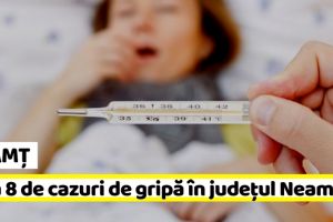 NEAMȚ: Încă 8 de cazuri de gripă în judeţul Neamţ