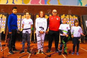 Locul 2, la primul concurs outdoor de tir cu arcul, pentru sportivul Eugenio Leabu, de la Redpoint Oradea