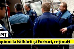 NEAMȚ: Campioni la tâlhării şi furturi din Piatra-Neamţ, reţinuţi