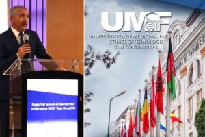Raportul rectorului UMFST Târgu-Mureş, prof. univ. dr. Leonard Azamfirei: UMFST, mai puternică prin înfiinţarea filialei de la Hamburg
