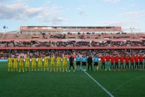 Naţionala de tineret a României n-a mişcat în faţa Spaniei şi a pierdut la Granada
