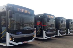 FOTO. Noile autobuze din Satu Mare, puse în funcţiune