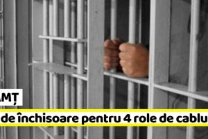 NEAMȚ: 1 an de închisoare pentru 4 role de cablu electric
