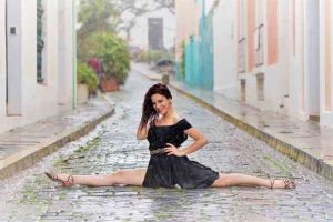 VIDEO. Moment SPECTACULOS la “Românii au talent”: O tânără din Alba, stabilită în Puerto Rico, a dansat cu salsa cu Mihai Petre