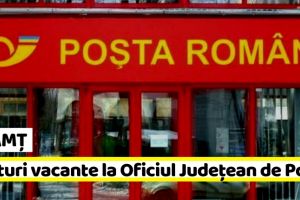 NEAMȚ: 7 posturi scoase la concurs de Oficiul Judeţean de Poştă