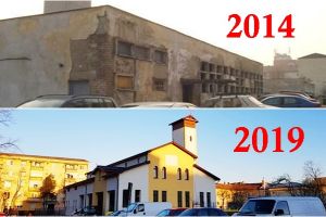 INVITAȚIE. Primul hram la Parohia Bunavestire! Biserica ridicată dintr-o ruină