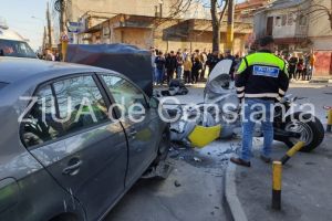 Pasagera de pe tricilu, implicata in accidentul din zona magazinului Tomis din Constanta, a murit 
