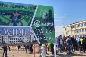 Cum va arata Ovidius Park (parcul cu tei) de la Universitatea Ovidius (video)