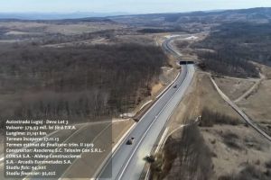 Văzută de sus: Imagini aeriene spectaculoase cu Autostrada Transilvania