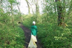 Zero deşeuri: Acţiune de curăţenie la Dumbrăviţa şi Pădurea Verde