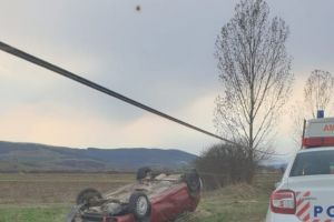 ACCIDENT rutier cu o victimă încarcerată la Cisteiu de Mureş