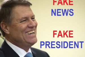 Iohannis, prins cu încă un FAKE NEWS