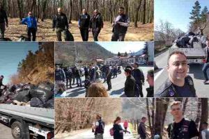 FOTO. Acţiune de ecologizare la Cugir, organizată de Asociaţia ,,Lupii Sigidavei”: Jos pălăria pentru toţi cei care ne-au fost alături! Suntem mândri că avem astfel de prieteni