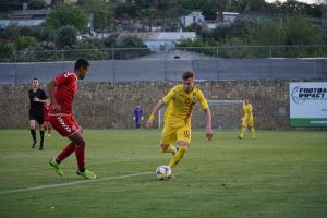 Denis Dragus a stabilit, cu un eurogol, victoria Romaniei cu Danemarca. Cinci fotbalisti de la FC Viitorul au jucat!