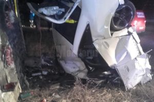 Şoferul care s-a zdrobit cu maşina de „Zidul morţii” avea o alcoolemie de peste 1 la mie
