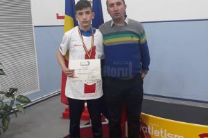 Dorneanul Alexandru Prâsneac a devenit dublu campion naţional de copii