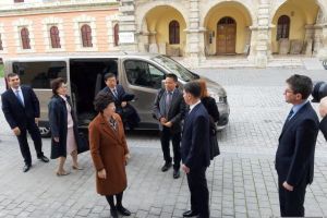 FOTO: Delegaţie din Republica Populară Chineză în Alba, la 15 ani de la înfrăţirea judeţului cu Provincia Gansu