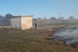 Acţiune pentru prevenirea incendiilor de vegetaţie în zona Făgetului