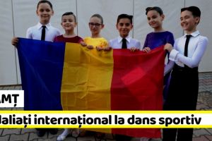 NEAMȚ: Prima pereche din Neamţ medaliată internaţional la dans sportiv (FOTO)