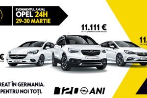 Evenimentul Anual Opel 24H: 29-30 martie!