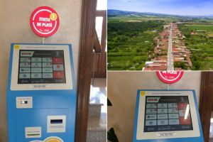 FOTO: În cea mai bogată comună din România, locuitorii îşi pot plăti impozitele şi taxele la automate electronice