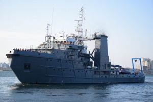 Echipajul navei maritime hidrografice Alexandru Catuneanu si-a incheiat cu succes misiunile