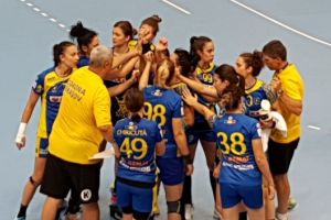 Handbalistele Coronei joacă joi, pe teren propriu, cu SCM Gloria Buzău