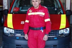 FOTO: Pompier albaiulian, SALVATOR în timpul liber! A acordat primul ajutor unei victime aflate într-o stare mai gravă în urma unui accident