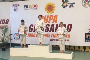 Patru medalii pentru tinerele judoka de la Crişul Oradea la turneul internaţional „Cupa Glissando” de la Timişoara!