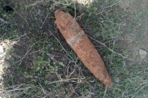Tulcea. Proiectil exploziv, descoperit in zona localitatii Turcoaia