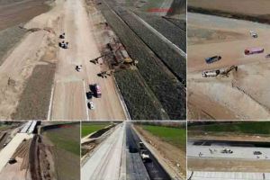 VIDEO: Autostrada A10 Sebeş-Turda, lotul 1, “la ora lucrărilor” la terasamente şi a asfaltărilor