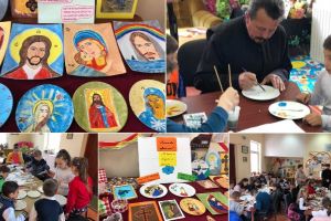 FOTO: Copiii ocrotiţi în aşezămintele şi centrele de zi din Ocna Mureş, Războieni şi Silivaş, implicaţi în Proiectul educaţional „Icoana din sufletul meu”