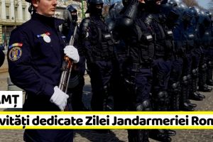 NEAMȚ: Activităţi dedicate Zilei Jandarmeriei Române la Neamţ