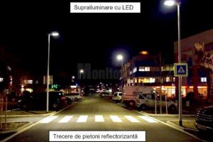 Trecerile de pietoni din Suceava, iluminate suplimentar pentru siguranţă în trafic