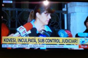 ALERTA! Kovesi, INCULPATA -  pusă sub control judiciar