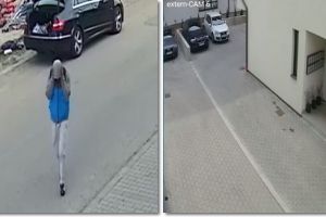 Bicicletă furată în 6 minute din casa scării, ziua în amiaza mare, în zona nouă de blocuri din Giroc