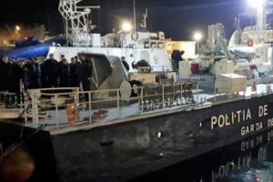 Navă a Gărzii de Coastă, în misiune de supraveghere a frontierelor Europei 