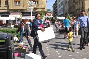 Robu vrea curăţenie de primăvară tot cu angajaţii societăţilor primăriei. Retim şi ADID l-au refuzat