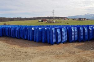 Anunţ privind distribuţia pubelelor albastre în zonele de case din municipiul Sibiu