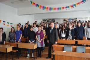 Ambasadorul Germaniei in Romania, in vizita la Liceul Teoretic Ovidius Constanta