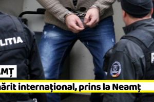 NEAMȚ: Cetăţean olandez, căutat în Belgia, prins la Neamţ