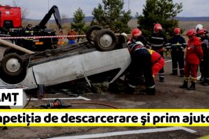 NEAMȚ: Pompierii din Piatra-Neamţ, cei mai buni la descarcerare (FOTO)