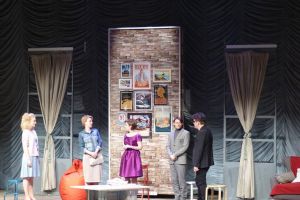 Pentru a doua oară pe scena suceveană, actorii din piesa „All Inclusive”, aplaudaţi şi ...