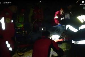 Acţiune de salvare SPECTACULOASĂ a ISU şi Salvamont Salvaspeo Arad (FOTO + VIDEO)