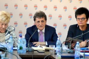 Raportul primarului Maria Precup, prezentat în faţa prefectului Mircea Duşa