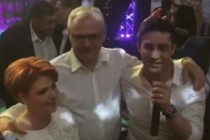 Dragnea, la braţ cu Olguţa şi Manda. Ipostaza în care a fost surprins liderul PSD - VIdeo