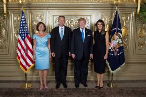 Presedintele Klaus Iohannis s-a intalnit cu Donald Trump