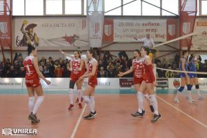 FOTO: Volei Alba Blaj – CSM Bucureşti 1-3, în derby-ul Diviziei A1! Se complică lupta la titlu!